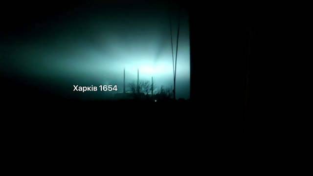 Перед блэкаутом в Харькове заметили странные вспышки