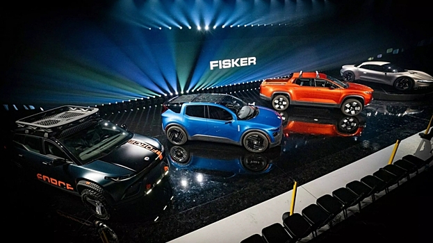 Fisker представил сразу 4 концепта: шикарный Ronin, пикап Alaska, дешевый PEAR и внедорожный Ocean Force E