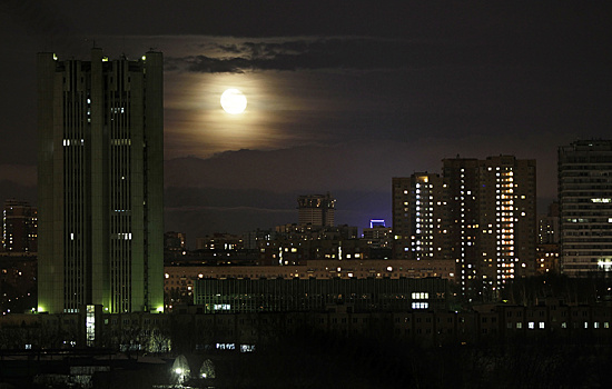 Москвичи увидят "охотничье" полнолуние