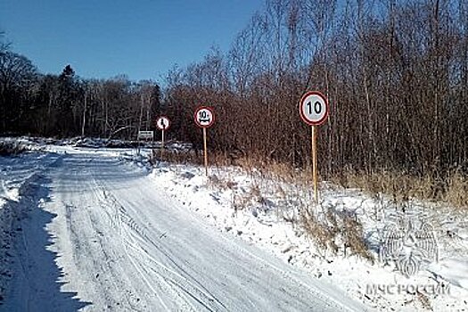 В Хабаровском крае открыли половину от планируемых ледовых переправ