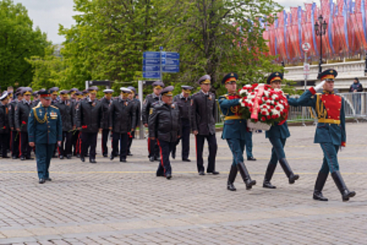 Сотрудники МВД России почтили память погибших в годы Великой Отечественной войны