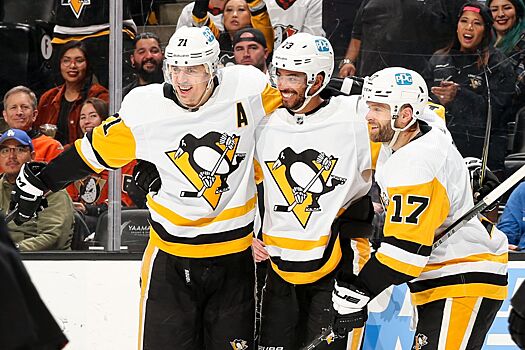 Гол Чинахова и пас Малкина помогли «Питтсбургу» разгромить «Вегас»