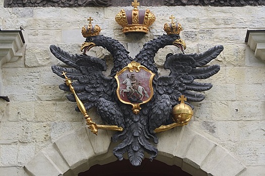 Когда в Российской империи появился герб с двуглавым орлом