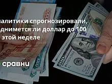 Аналитики спрогнозировали, поднимется ли доллар до 100  на этой неделе