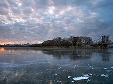 Свалка снега у парка «Дельфин» угрожает Воронежскому водохранилищу