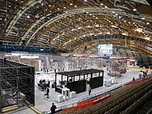 В Кузбассе открылся самый большой в Сибири Ледовый дворец