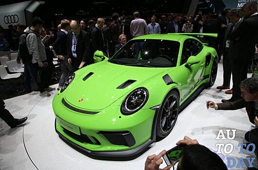 Состоялся публичный дебют Porsche 911 GT3 RS