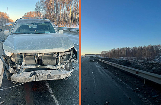 Автомобиль в Сибири уходил от погони наряда ДПС и упал в яму, двое погибли