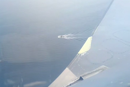 Су-30 потопил украинский БЭК-матку в Черном море, удар сняли на видео