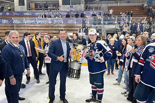 Губернатор Нижегородской области ярко отреагировал на победу «Чайки» в Кубке Харламова