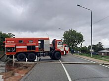 Движение на трассе Новороссийск – Керчь ограничено на трех участках из-за дождей