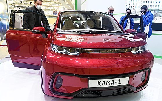 «Камаз» представил свой первый электромобиль