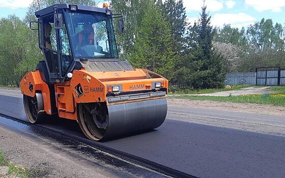 В Клепиковском районе отремонтировали более 8 километров автодороги