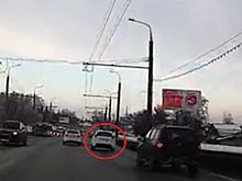 В Пензе водитель иномарки устроил на дороге игру в «пятнашки»