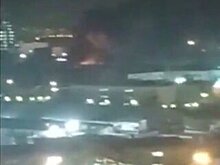 Площадь пожара на юго-востоке Москвы выросла до 500 кв метров