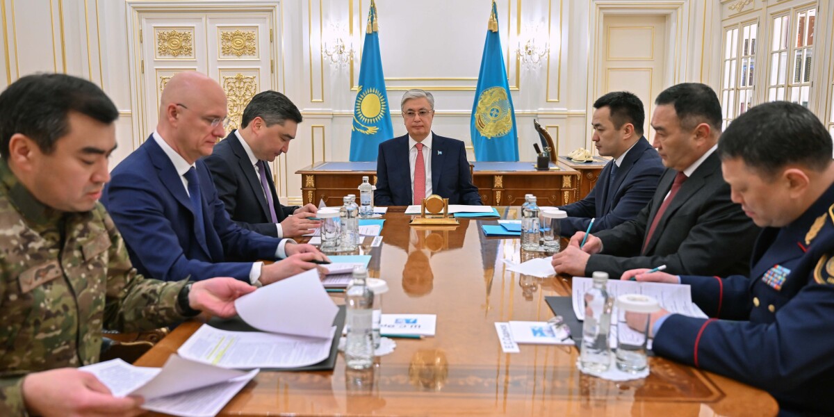 Президент Казахстана объявил выговоры чиновникам из-за ситуации с паводками