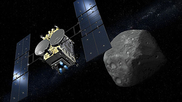 Японский зонд повторно сбросит "маяк" на астероид