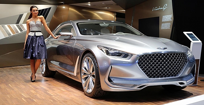 В Франкфурте показали концептуальное купе Hyundai Vision G