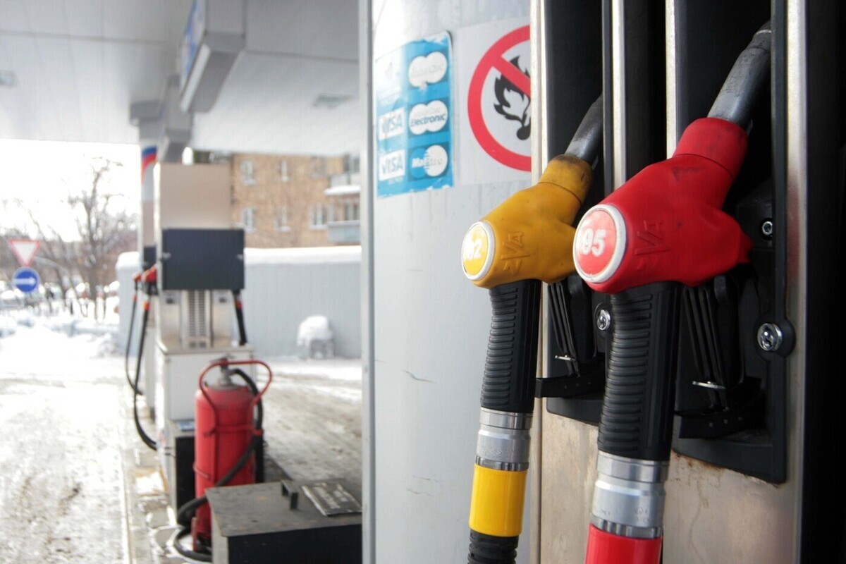 АЗС чуть не сгорела в российском городе