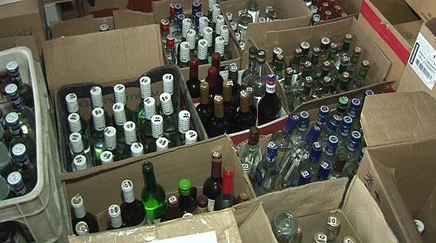 В Симферополе супруги украли ящик виски из магазина, чтобы перепродать к Новому году