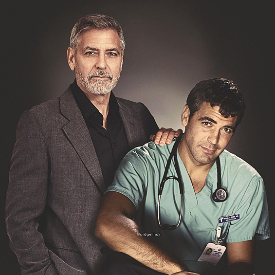 Джордж Клуни, 61 год (актер)