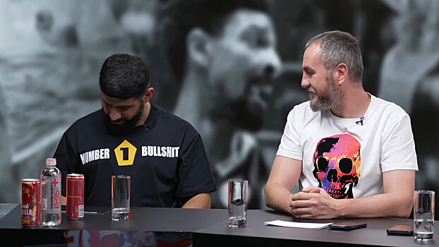 «Number one bullshit». Продюсер Медиалиги ответил игроку «Тюмени» Самойлову футболкой с фразой Хабиба Нурмагомедова