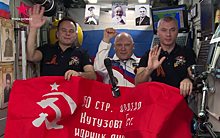 Российские космонавты присоединились к акции «Бессмертный полк»