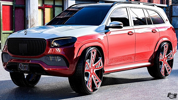 Mercedes-Maybach GLS с 30-дюймовыми колёсами — то, что мы предпочли бы не видеть