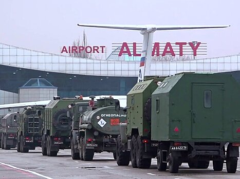 Аэропорт Алма-Аты закрыли до окончания действия режима ЧП