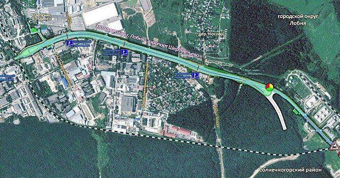 На Лобненском шоссе переделывают коммуникации