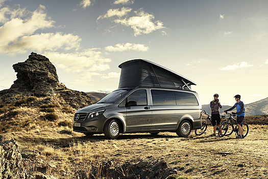 Mercedes-Benz для путешествий обзавелся пневмоподвеской и мощным мотором