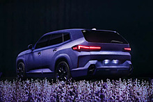 BMW создали уникальный кроссовер, покрытый фиолетовым бархатом