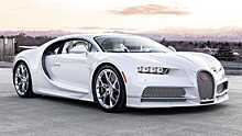 Посмотрите на очень белый Bugatti Chiron американского рэпера