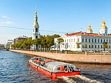 Летом спрос на водные экскурсии в Петербурге вырос более, чем на 50%