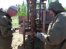 На территории бывшего сажевого завода началось исследование объемов залегания «зеленых масел»