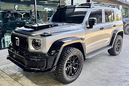 Не отличишь: китайский Tank 300 в стиле "Гелика" сняли на фото