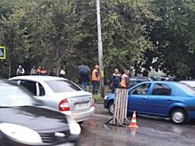 В Рязани образовался провал на улице Чкалова