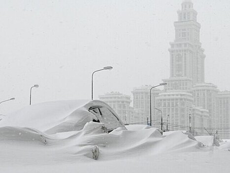 Декабрь в Москве стал самым снежным за всю историю метеонаблюдений