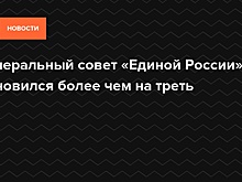 Генеральный совет «Единой России» обновился более чем на треть
