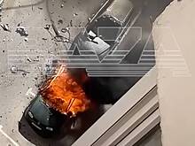 В Балашихе произошел взрыв автомобиля