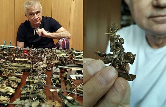 Актёр из Челябинска показал свою коллекцию солдатиков
