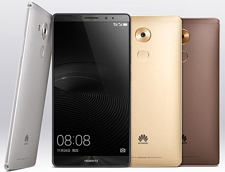 Опубликованы фото Huawei Mate 9 в разных цветах