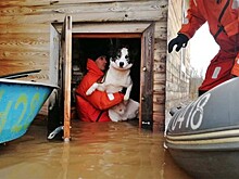 На Ямале из-за разлива реки подтоплены дома, дороги, размыты мосты