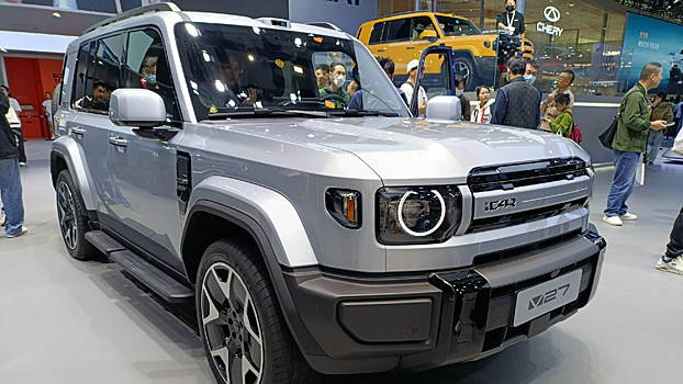 Chery представила на автосалоне в Гуанчжоу квадратный внедорожник iCar V27