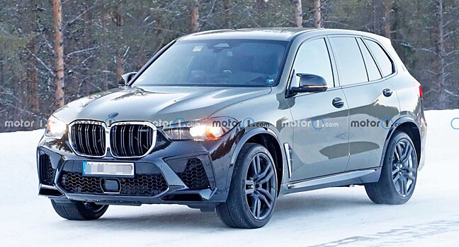 Фотошпионы заметили обновленный BMW X5 M