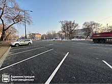 В Благовещенске в этом году появятся новые парковки