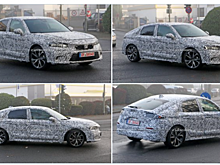 Обнародованы фото хэтчбека Honda Civic 2022 модельного года