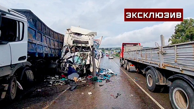 Водитель фуры с пивом находится в критическом состоянии после ДТП под Калугой