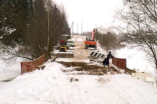 В Перми начали строить мост между микрорайоном Заозерье и деревнями Пермского района