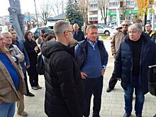 8 ноября Железногорск посетил глава Курской области Роман Старовойт